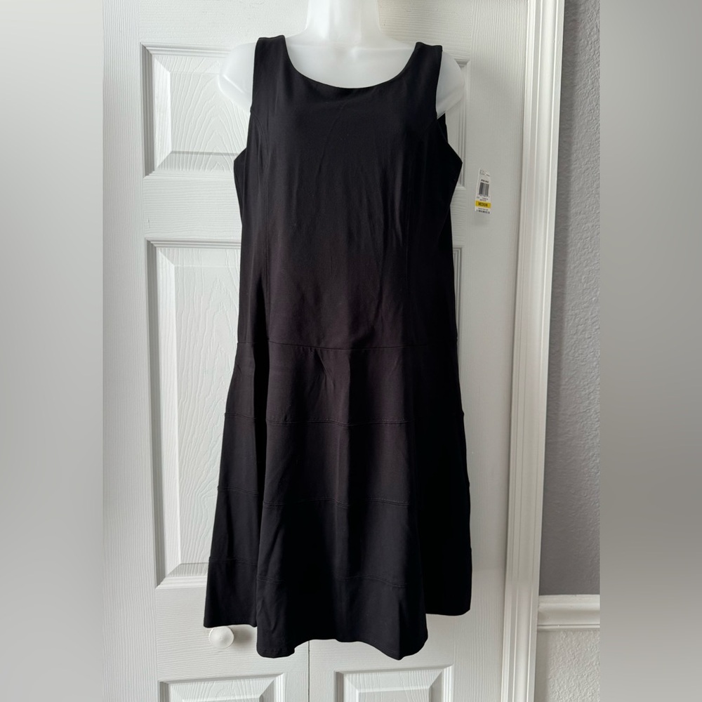 Alfani Casual Black Sleeveless Tank Dress NWT